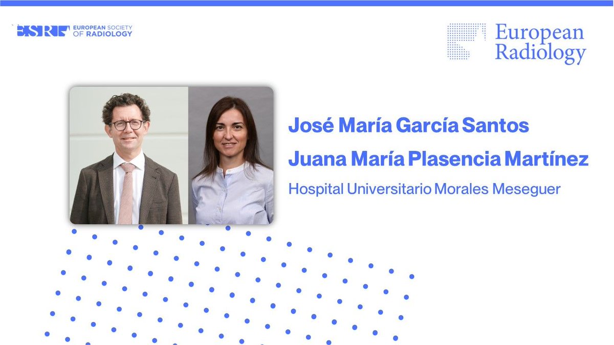 <a href="/garsantos/">Chema García Santos</a> <a href="/JuanaPlasen/">Juana Mari</a> #EuropeanRadiology

Commentary 👉 rdcu.be/dGy1B 
Original Article 👉 buff.ly/3HX2Dy9 

(3/3)