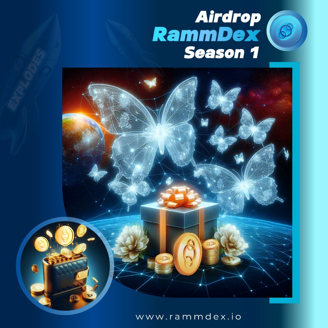 RammDex's tweet photo. RAMM @RammDex🦋  
Risk Automated Market Maker

☑️☑️☑️ RAMMDEX AIRDROP SEASON 1 EXPLODES: THE WORLD IS READY TO BE AMAZED! ☑️☑️☑️

No more warnings, no more delays! All preparations for the Rammdex Airdrop program are complete and everyone is ready for the CRYPTOSTORM!🙌

This is not just an investment opportunity, it's an experience, an adventure! To get started, all you need is a wallet - but not just any wallet, a big one for an incredible profit.

And... Remember, sharing is caring! Don't forget to remind your friends and family. 🚀

#RammDexAirdropSeason1