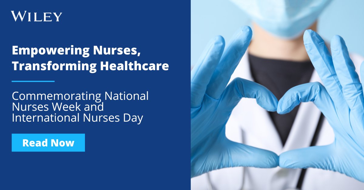 Celebrating #NursesWeek 2024! Explore our virtual collection dedicated to honouring the incredible work of nurses worldwide. Find out more… ow.ly/Y4bq50RzMGP #NursesMakeTheDifference #IND2024 #OurNursesOurFuture @WileyHealth