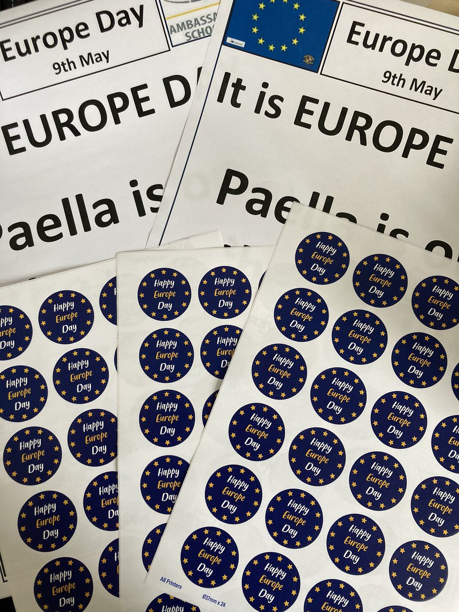 It is Europe Day! 🇪🇺Our Junior Ambassadors have planned a range of activities throughout the day! Watch this space 👀#EuropeDay #AmbassadorSchools @epasorguk @doingdemocracy @SSCCTY