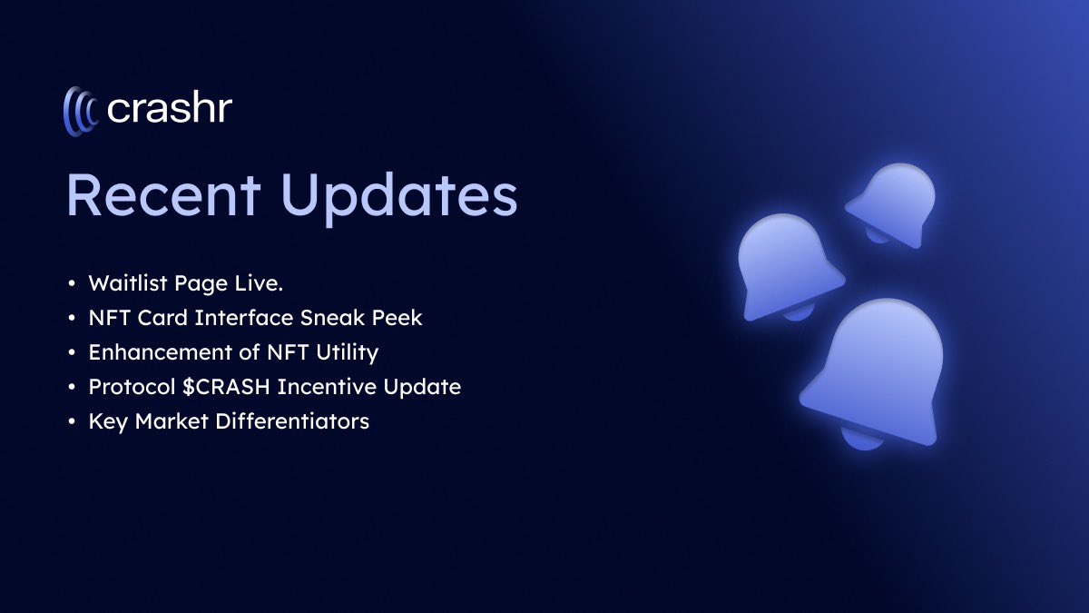 crashr_io's tweet photo. Another refresher for those who missed our recent updates this past week. 

Join the waitlist 🔵 https://t.co/0uCA43AT9q