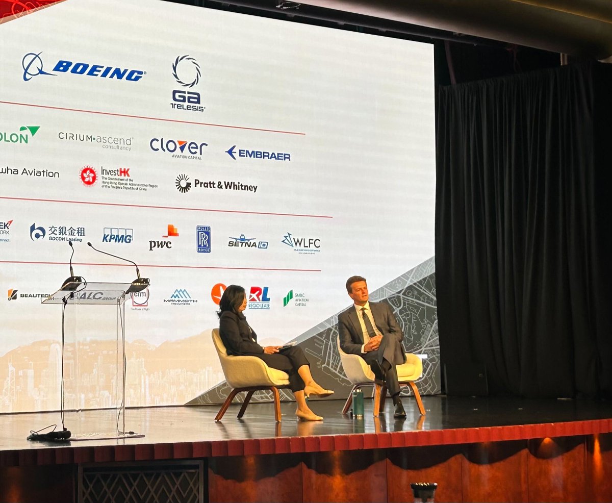 #ISTATAsia co-chair Marilyn Gan of VmoAir sits down with Steven Townend, CEO and Managing Director of BOC Aviation, for a lively conversation. #ISTATEvents