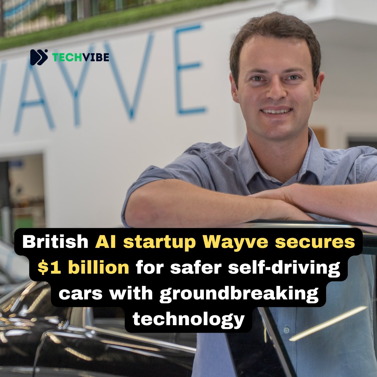 British AI startup Wayve secures over $1 billion in funding to enhance its pioneering embodied AI technology, promising safer self-driving cars by enabling vehicles to learn from human behavior in real-world settings. more: t.ly/U-uDZ #AI #AIStartup #Wayve