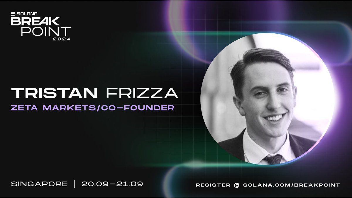 Thrilled to be speaking for the 3rd year in a row at @SolanaConf . Since 2021 I've been pushing for Solana to expand more into Asia, and helped organise the first Solana event in Singapore. Feels amazing to see Breakpoint in my own backyard this year 🇸🇬
