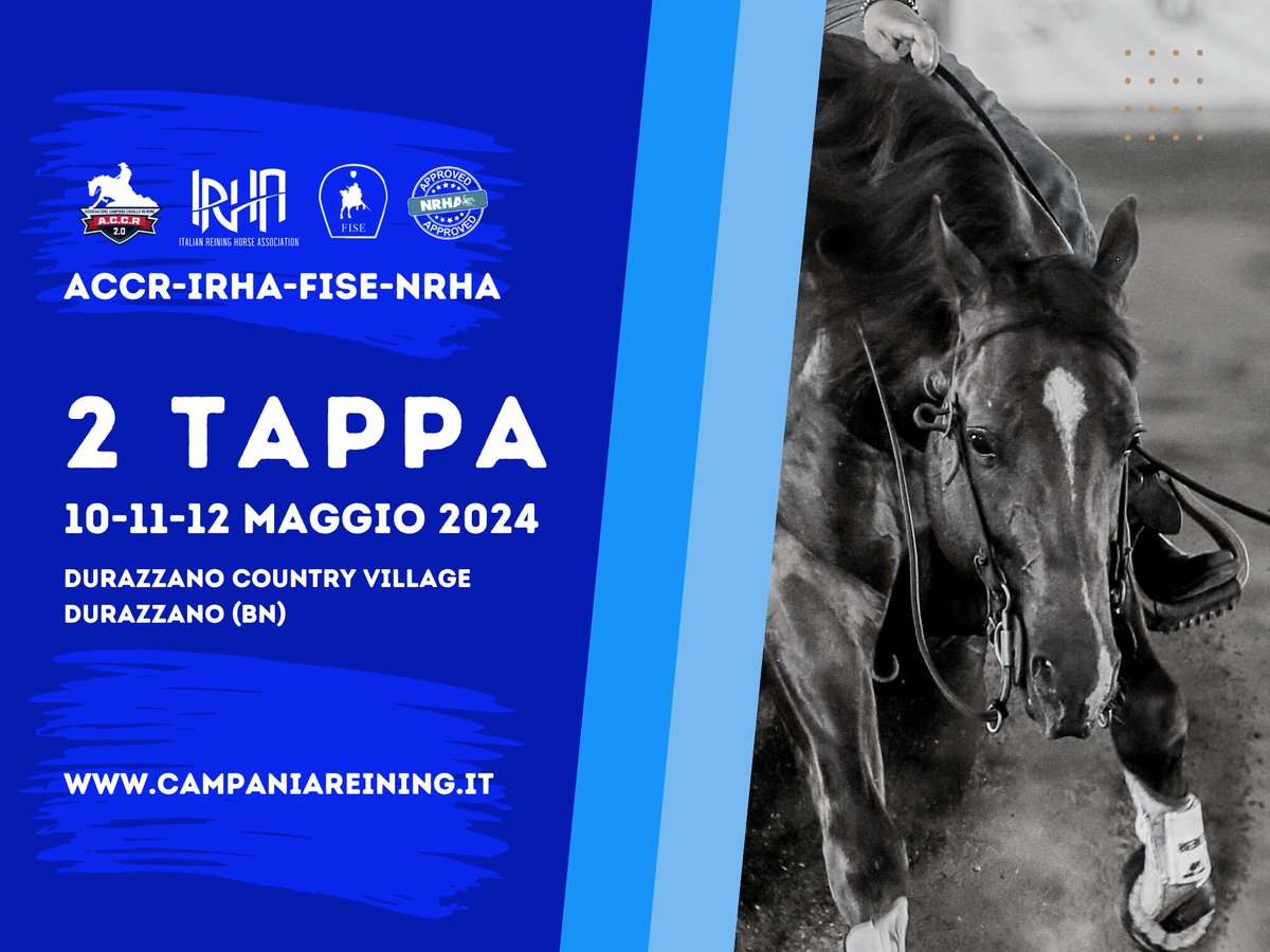 💥 STALL MAP 💥
2 show ACCR-IRHA-FISE 2024

Online #planimetria #box per l'evento del 10-11-12 MAGGIO 2024 presso il #DurazzanoCountryVillage di Durazzano (BN).

Scarica ora!
👇👇👇
campaniareining.it/campionato-reg…

#Reining #CampaniaReining #AccrReining