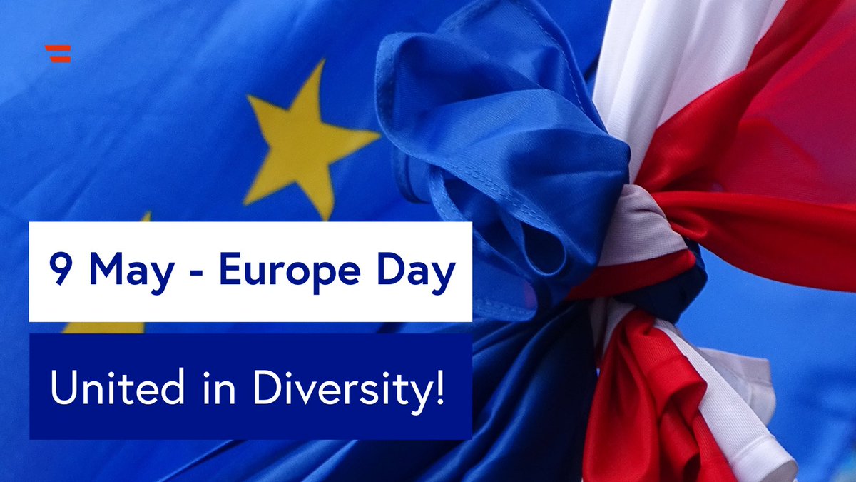 Today we celebrate #EuropeDay 🇪🇺 The day commemorates the Schuman Declaration, a vision of unity that would lead to the birth of the #EU and make war between its member states unthinkable. The EU stands as a testament to these ideals, promoting peace & unity across Europe.