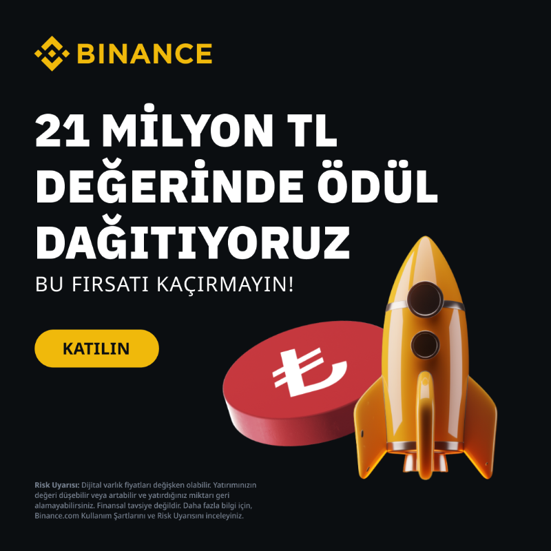 Binance_Turkish's tweet photo. 🇹🇷 Türkiye'nin 1 Numaralı Kripto Platformu'ndan ilk kripto varlığınızı alın veya arkadaşlarınızı davet edin.🇹🇷

Tam tamına 21.000.000 #TRY değerinde ödül havuzunu birlikte paylaşın, ikiniz de kazanın! 

Bu fırsat kaçmaz, katılın.👇🏻