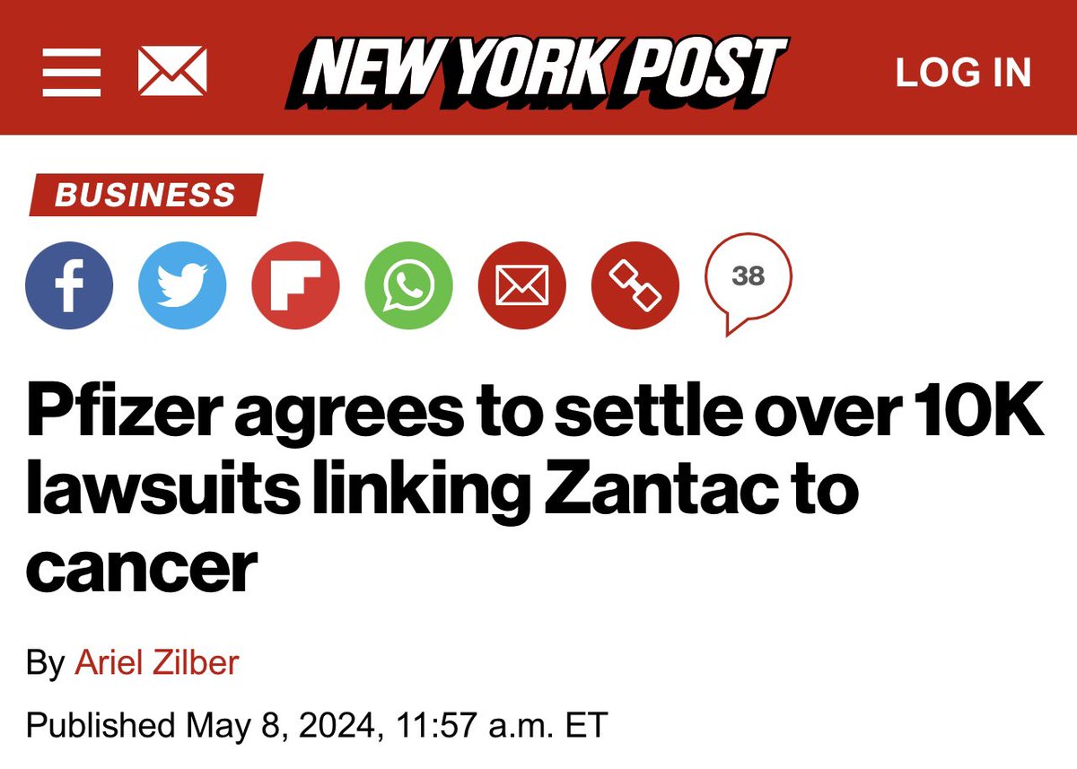 “Pfizer has agreed to settle more than 10,000 lawsuits which alleged that the company failed to warn patients about possible cancer risks caused by the anti-heartburn medication Zantac. The lawsuits were filed in state courts across the country, but the agreements don’t…