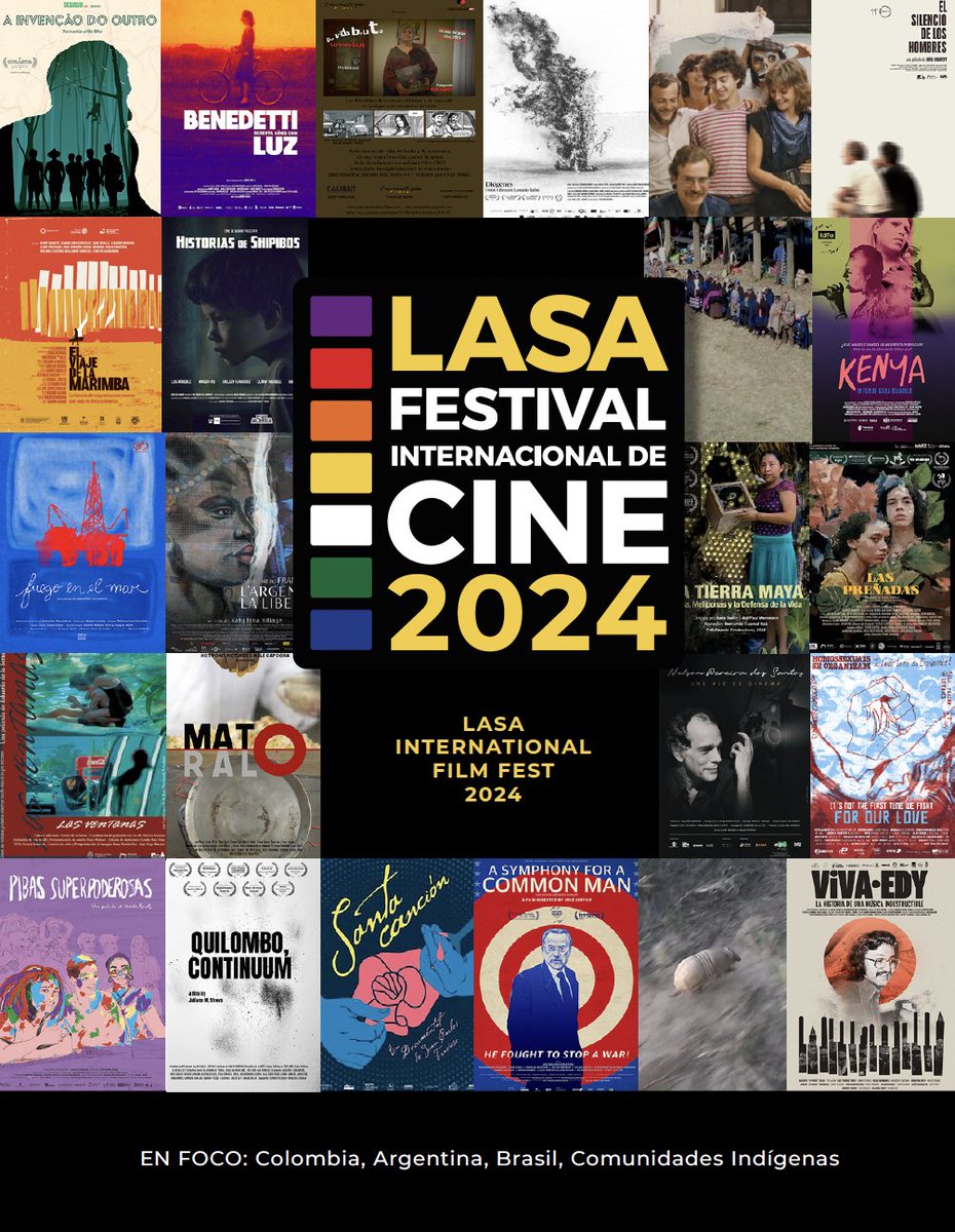 🎞 El programa del Festival de Cine LASA2024 está listo 🎞 #lasa2024 
🔗 lasaweb.org/en/lasa2024/fi…