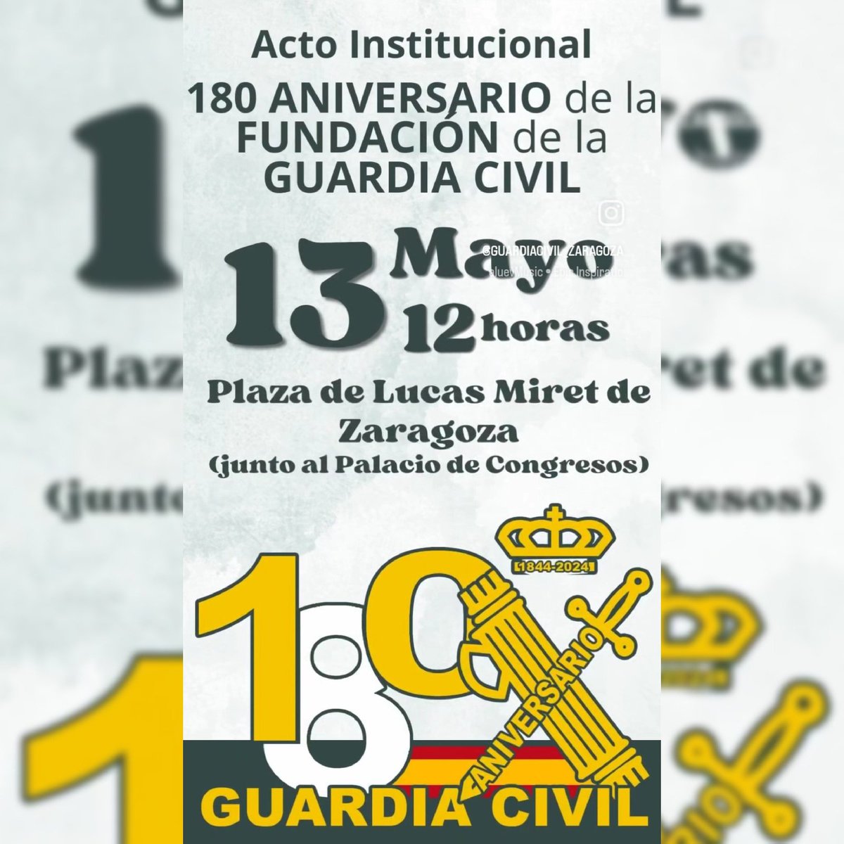 GASTRONOMÍA EN ZARAGOZA: El próximo 13 de mayo, la GuardiaCivil conmemora e... gastronomiazgz.blogspot.com/2024/05/el-pro… #guardiaCivil #guardiacivil062 #guardiacivilaragón #guardiacivilzaragoza #guardiacivilhuesca #guardiacivilteruel #180Aniversario #gastroturismozgz12 #GASTRONOMÍAENZARAGOZA