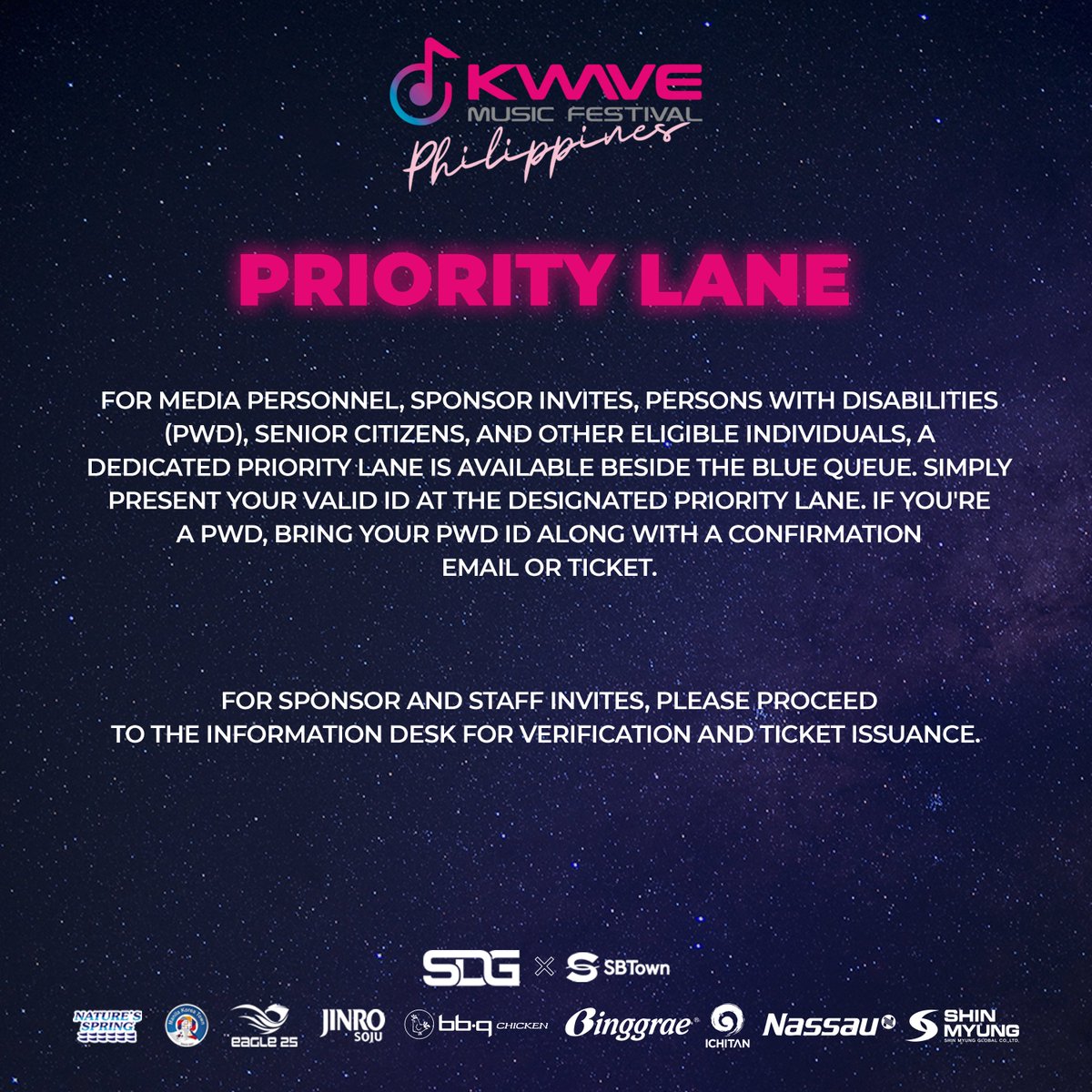 kwaveph's tweet image. Still feeling lost, KWAVERS? 😵‍💫

Take a moment to jot down these pre-event reminders to navigate the big day like a pro! ✍️

#THEBOYZ #fromis_9 #PLUUS #YGIG #YARA #KAIA #KWAVEPH #AbsolutelyLibre #KWAVEMusicFestival #BadmintonAsia #KWAVE