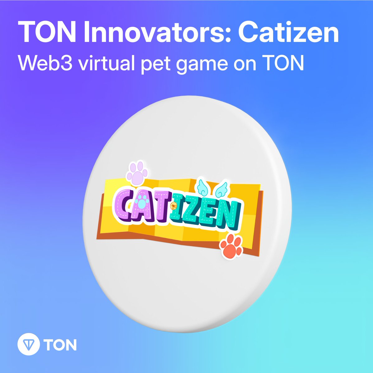 Introducing @CatizenAI 🐱 -The cutting-edge GameFi venture on #TON, revolutionizing user engagement with: 🔸Gaming for rewards 🎮💰 🔸Viral features 📈 🔸Seamless e-commerce tie-ins 🛍️ Join over 5M cat enthusiasts already on board,with thousands more joining daily! 🚀