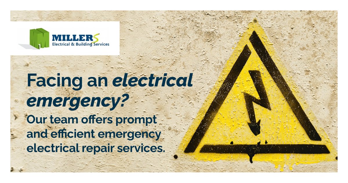 🆘 Facing an electrical emergency? Don't panic, we're here to help! Our team offers prompt and efficient emergency electrical repair services, ensuring your safety and restoring power swiftly. Call us anytime for reliable emergency assistance.

#MillersElectrical #Electricial ...