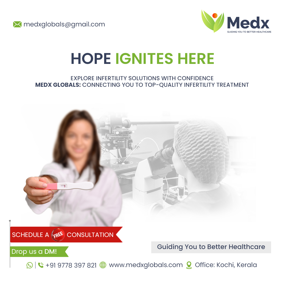 Don't lose hope. Find your path to parenthood with Medx Globals 🤰🏼

#Medxglobals #kochi #infertilitytreatment #InfertilitySupport #InfertilityJourney #IVF
#HopeForFamilies #ernakulam #kerala