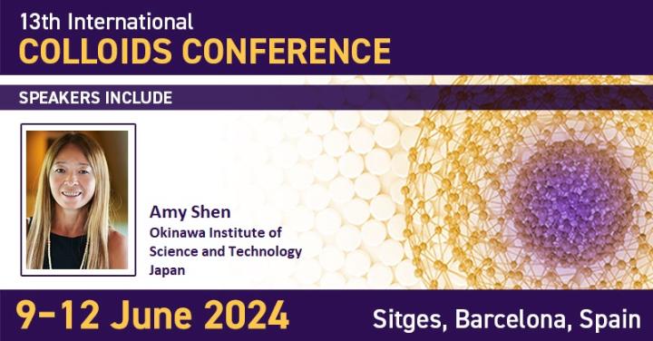 Amy Shen (@ShenU_OIST) of @OISTedu to give plenary talk ‘Unveiling viscoelastic instabilities and colloidal rod alignment in microfluidic platforms’ at the 13th #Colloids Conference #COLL2024. View more speakers and submit poster abstracts at spkl.io/60144Nl14