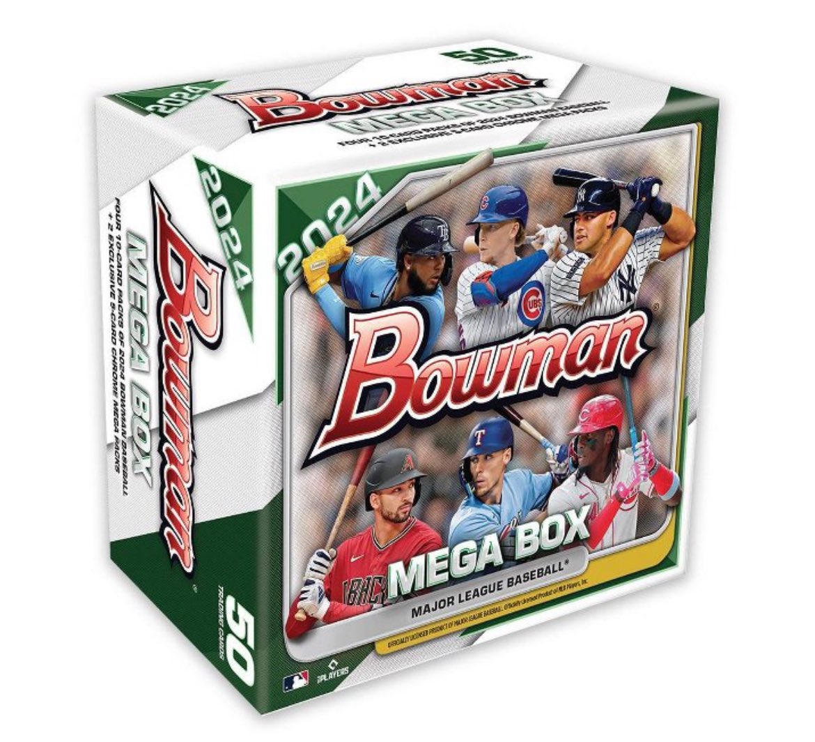 Pre-Order Now: 2024 Bowman ⚾️ Mega Box at Target! #ad bit.ly/4dtStDB
