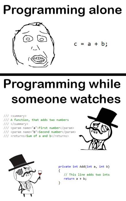 meme_parody101's tweet image. This is so true 🤣🤣

#codingvibes #code #developer 
#Memes #memesdaily #MemesWin