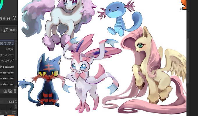 「colored sclera pokemon (creature)」 illustration images(Latest)