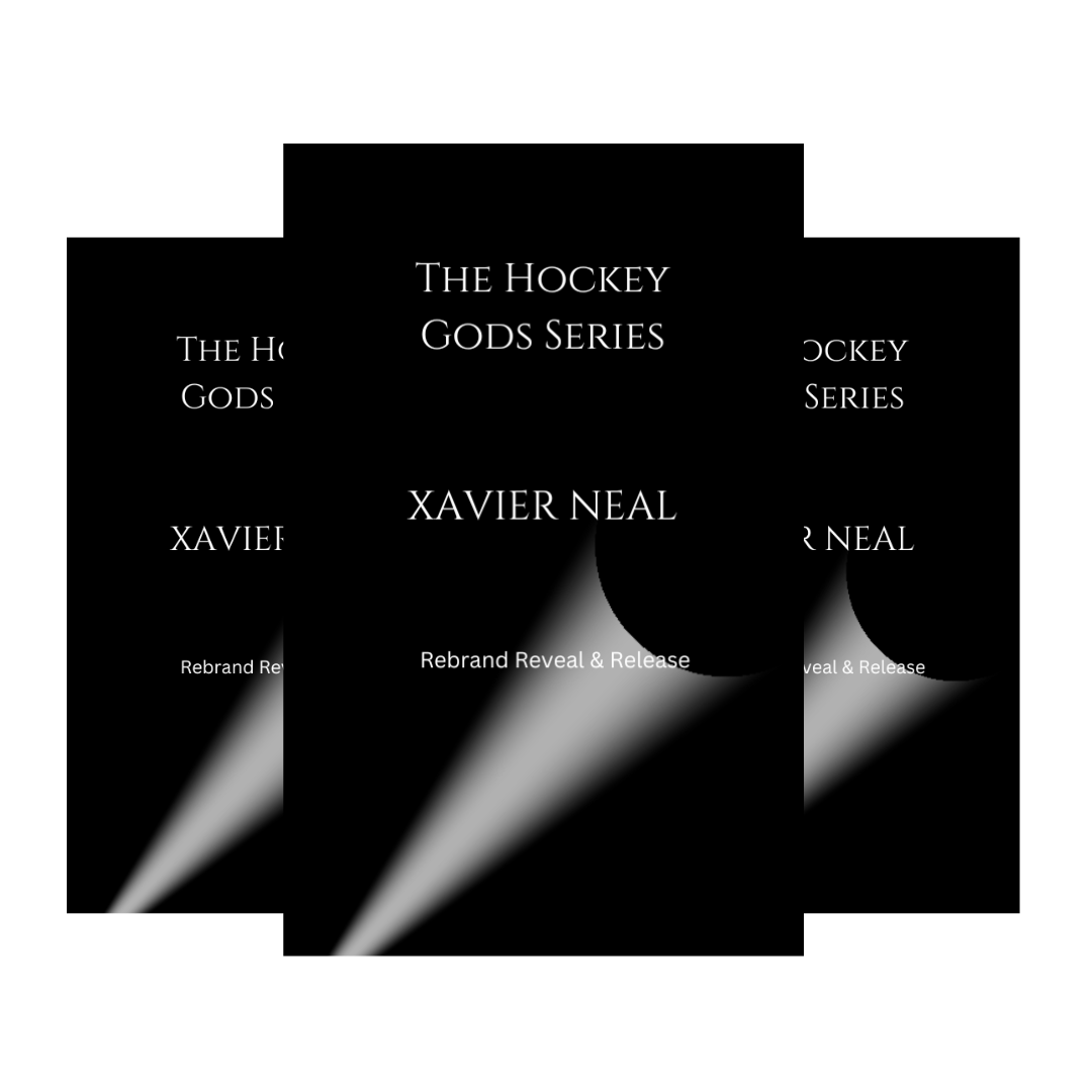 ALL NEW OPEN SIGNUP ANNOUNCEMENT The Hockey Gods Series by @XavierNeal87 ★ GENRE | TROPES ★ College Hockey Romance Hockey Romance, College Romance, Romantic Comedies ★ EVENTS ★ Rebrand Reveal - June 7-9
