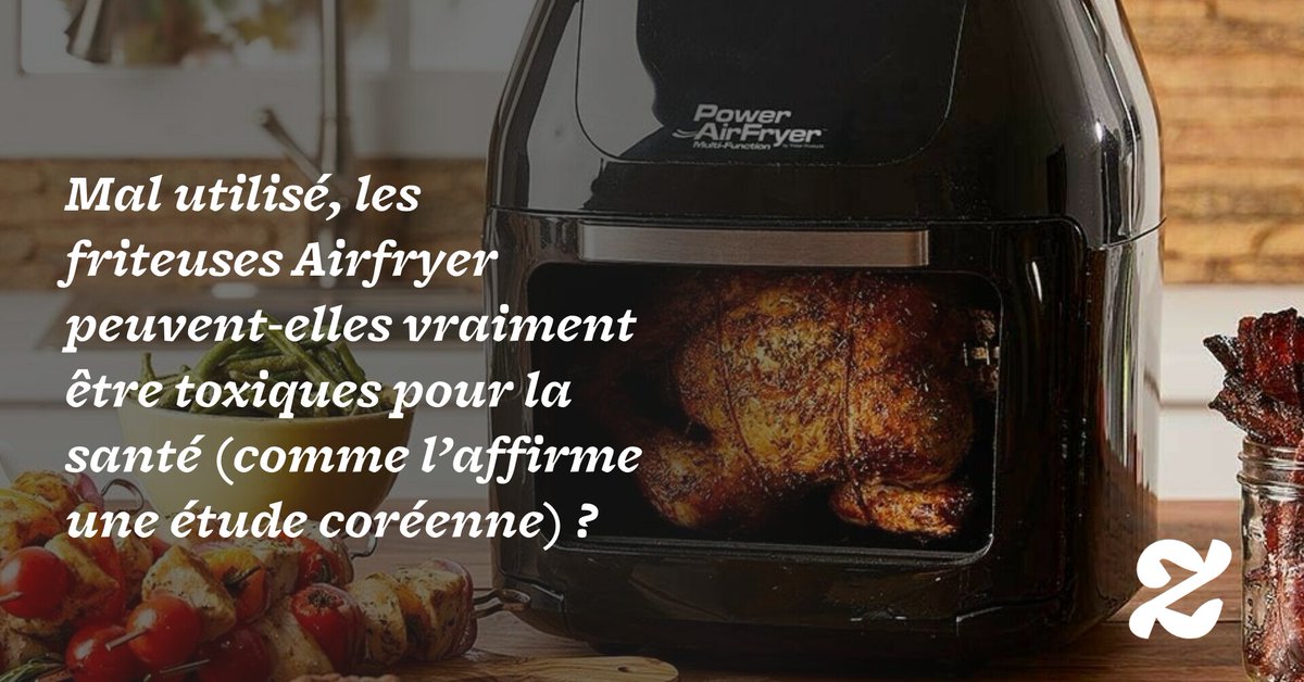 Mal utilisé, les friteuses Airfryer peuvent-elles vraiment être toxiques pour la santé (comme l’affirme une étude coréenne) ? ➡️ l.madmoizelle.com/z6F