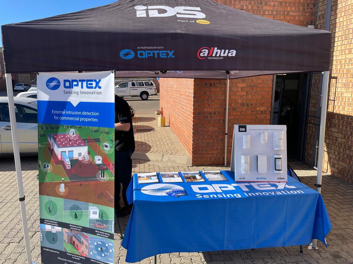 Join Dick Myburgh at the IDS Polokwane open day today.

See the latest detection solutions.

#securityindustry #securityprofessionals #intrusiondetection
