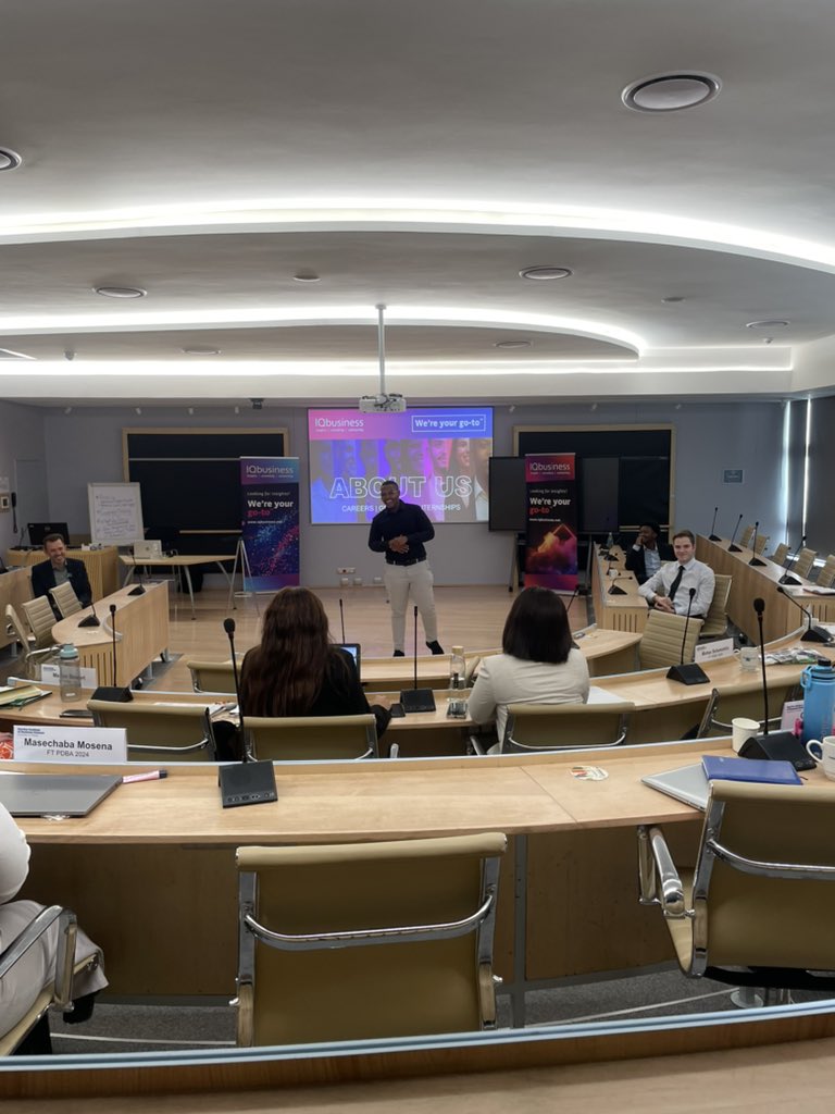 iqbusiness's tweet image. Exciting session at @GIBS_SA 🌟 Our CEO Adam & Grad Program Coordinator Marcel, showcased our Graduate Program. Joined by ex-GIBS students now proud IQers, we explored endless possibilities. A great chance to connect & empower futures! 💼💡
#IQbusiness #GraduateProgram