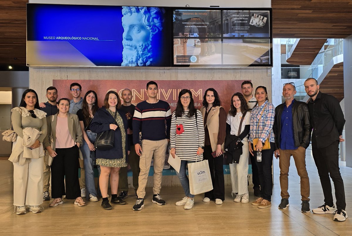 👀Ayer estuvimos visitando, con algun@s #AlumniUC3M, el @MANArqueologico y conociendo la civilización del Antiguo Egipto.
🔙Exploramos la vida cotidiana, la religión y los rituales funerarios de esta civilización.
¡Gracias a l@s #AlumniUC3M que se unieron a esta experiencia! 👏