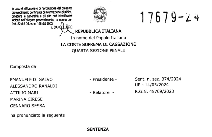 #Salute e #Sicurezza Cass. Pen. n. 17679/2024: un #ambiente ludico e accessibile esclusivamente ai concorrenti di una trasmissione televisiva non può essere qualificato come '#luogo di #lavoro'->giurisprudenzapenale.com/wp-content/upl…