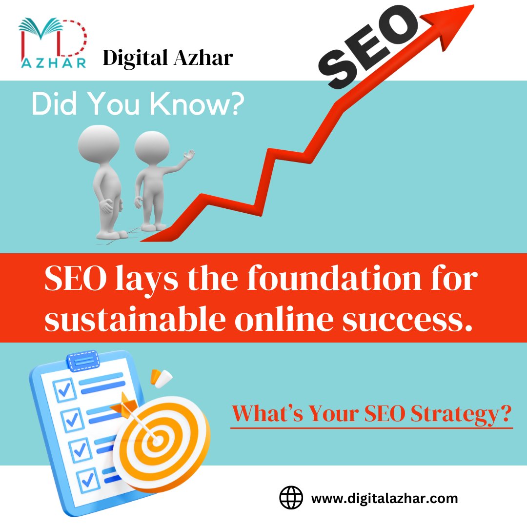 Sustainable SEO strategies 🌱 build lasting visibility, organic growth 📈, and resilient online authority 💪. Invest in the future of your brand with SEO and watch your online presence flourish sustainably.

#SustainableSEO #DigitalGrowth #LongTermSuccess #Digitalazhar
