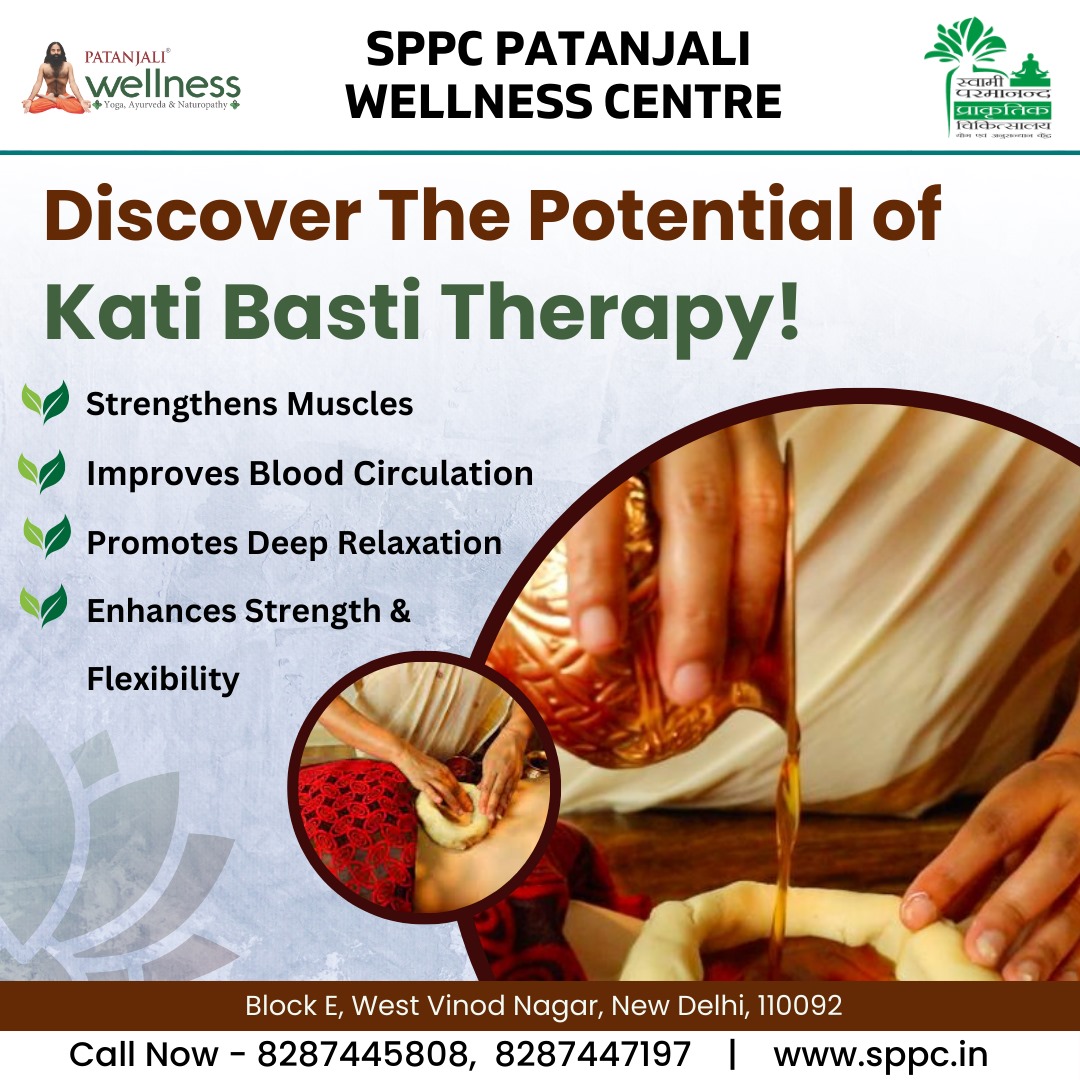 Experience the transformative power of Kati Basti therapy for back pain relief and spine health! 

Contact Us Now: 8287445808
Visit us at sppc.in

#SPPC #patanjali #ayurveda #hospital #Naturopathy #Ayurveda #HolisticHealing #BackPainRelief #SpineHealth