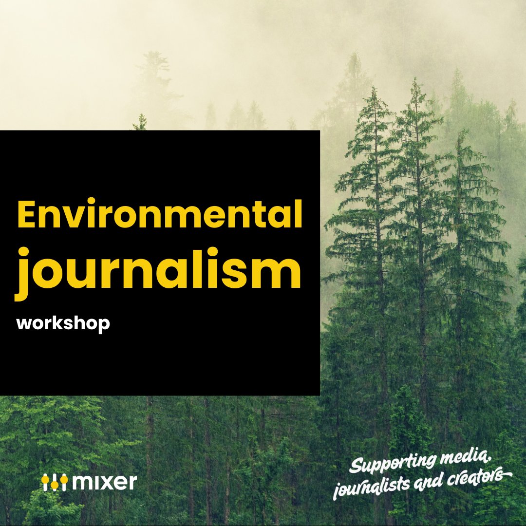 MixerDotMedia's tweet photo. How to make your environmental story impactful?
👉Our workshop will equip your team with valuable tools and techniques to efficiently gather, analyse, and present data, fostering discussions and driving positive change. All to enhance your reporting and engage readers! https://t.co/6CNMOeb0T5