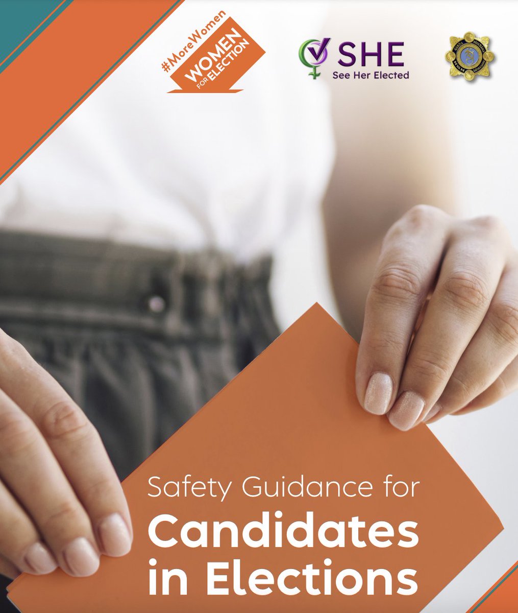 We teamed up with @SeeHerElected and @GardaTraffic to produce a safety guide for women candidates running for #LE24 🗳️ There are more women than ever running for election, and staying safe is number one priority View our guide here ⤵️ shorturl.at/ltLS9 #VoteWomen