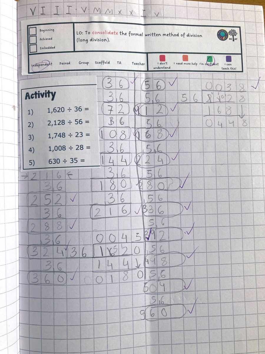 WCPSc2024's tweet photo. Sharing these pages from maths over the past week - all concepts that we’ve found tricky through the year, but this week we have absolutely smashed it 👏🏻⭐️ so proud of how far we have come! The sky is the limit 🤩 @WCommonPS #WCPSmaths #resilience https://t.co/Lk87XRRSGz