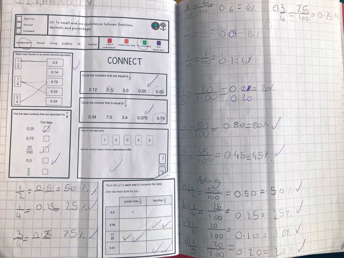 WCPSc2024's tweet photo. Sharing these pages from maths over the past week - all concepts that we’ve found tricky through the year, but this week we have absolutely smashed it 👏🏻⭐️ so proud of how far we have come! The sky is the limit 🤩 @WCommonPS #WCPSmaths #resilience https://t.co/Lk87XRRSGz