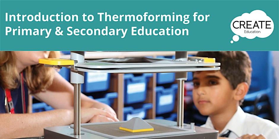 ❓Want to introduce an afforable, engaging way to teach #STEAM? 💻Then sign up to our 'Introduction to #Thermoforming' webinar: eventbrite.co.uk/e/introduction… #3dforming #3dformer #designtechnology #design #technology #schools #school #stemlearning #stem #steam #steamlearning #DT