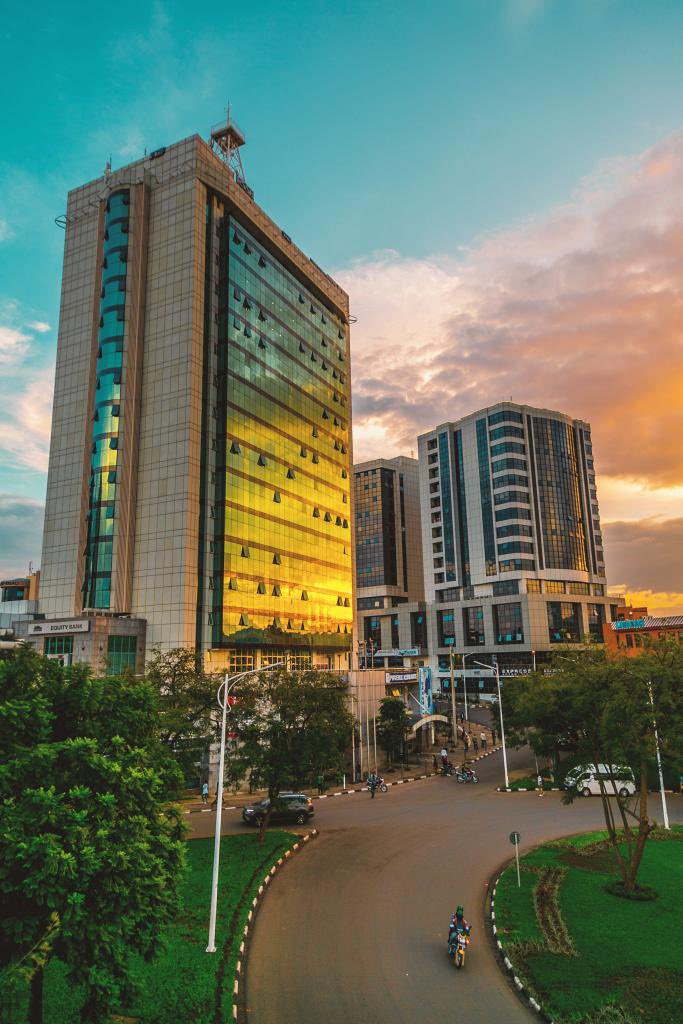 Africa's cleanest city, Kigali, Rwanda 🇷🇼 🌴.

Visit us soon 🙏 #VisitRwanda