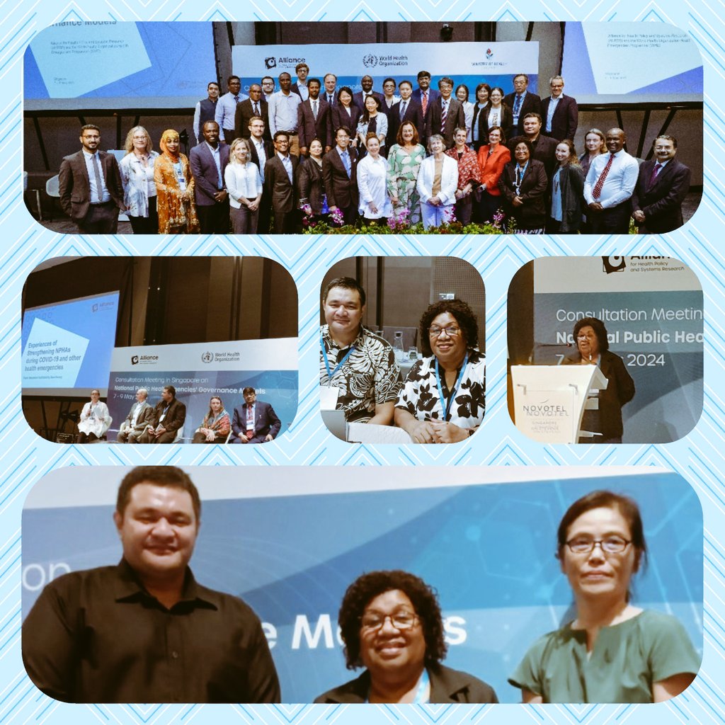 #DoneandDusted the #National #PublicHealthAgencies #GovernanceModels #Consultation co-implemented by #AllianceforHealthPolicy & #SystemsResearch @WHO #HealthEmergenciesProgramme 
#15Countries across #AllRegions
Representing 🇫🇯 #DrDaniel of #CDC @MOHFiji & @waqa_gade 
#Impactful