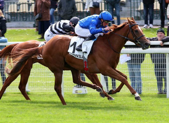 ashsh's tweet photo. As expected ROMANTIC STYLE 🇬🇧 has been added to the G1 #Pouliches this morning by Charlie Appleby and @godolphin.
The G3 Px #Imprudence winner is already favourite with UK bookmakers ahead of the race on Sunday. https://t.co/DSd6YOZyc9
