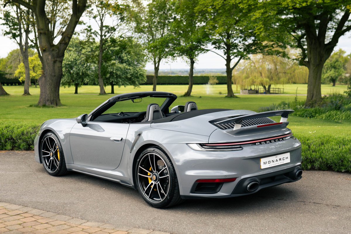 Not many cars on the road which are as capable as a 911 Turbo S - Does every job while doing 0-60mph in 2.2 seconds! This 2023 example sourced and delivered to a good client of ours. #MonarchEnterprises #992TurboS