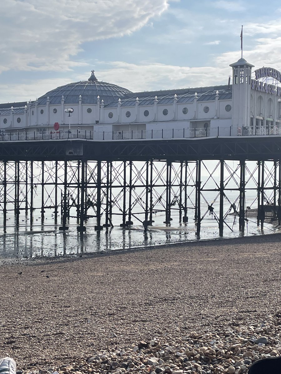Third and final day of our @regentsuni Film and Screen second year retreat to Brighton...hope the sun holds for us for one last day.