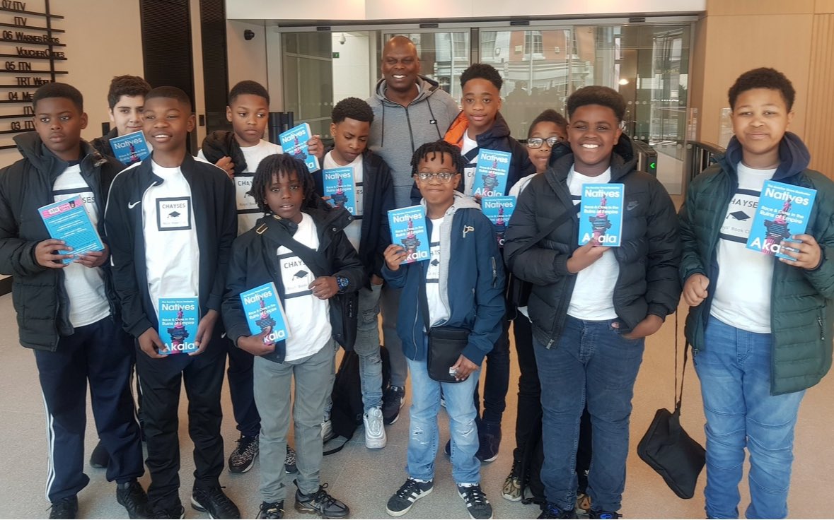 #ThrowbackThursday @CHAYSESBookClub @MelChayse with copies of #Natives gifted and signed by @akalamusic… #BlackBoyJoy