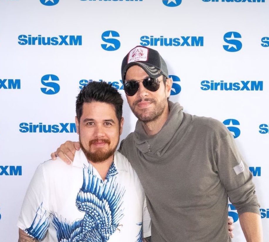 📸 Enrique Iglesias at the SiriusXM Studios in Miami last week. 

Here's his upcoming interview schedule:
• Hits 1: [Out Now] 🎶
• Hits Uno: May 16 @ 4pm ET 🎤
• Caliente: May 21 @ 1pm ET 🔥
• FYI Show: Date To Be Announced 📅