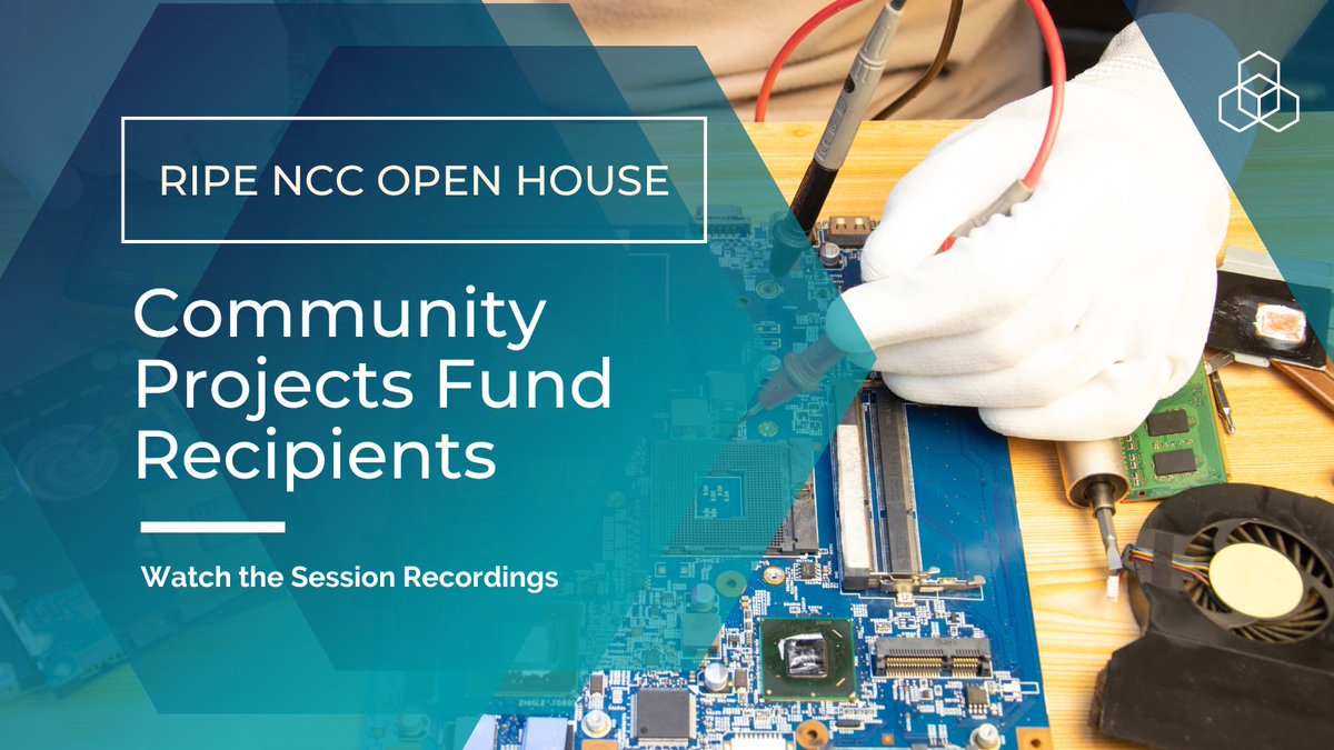 Last year, the RIPE NCC Community Projects Fund received 54 applications from 26 countries. Out of those, the Fund Committee chose 6 projects to receive funding. We recently checked in with the recipients to learn more about their projects: ripe.net/membership/mee…