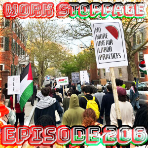 Dan and @SolidarityBee discuss the fight by college students against the on Palestine, @UAW's victory at PENN and upcoming vote at Mercedes, the first Pharmacy Guild win and more on the latest @WorkStoppagePod #podcast at

workstoppage.podbean.com/e/ep-206-no-ti…

#1u #UnionStrong #LaborRadioPod