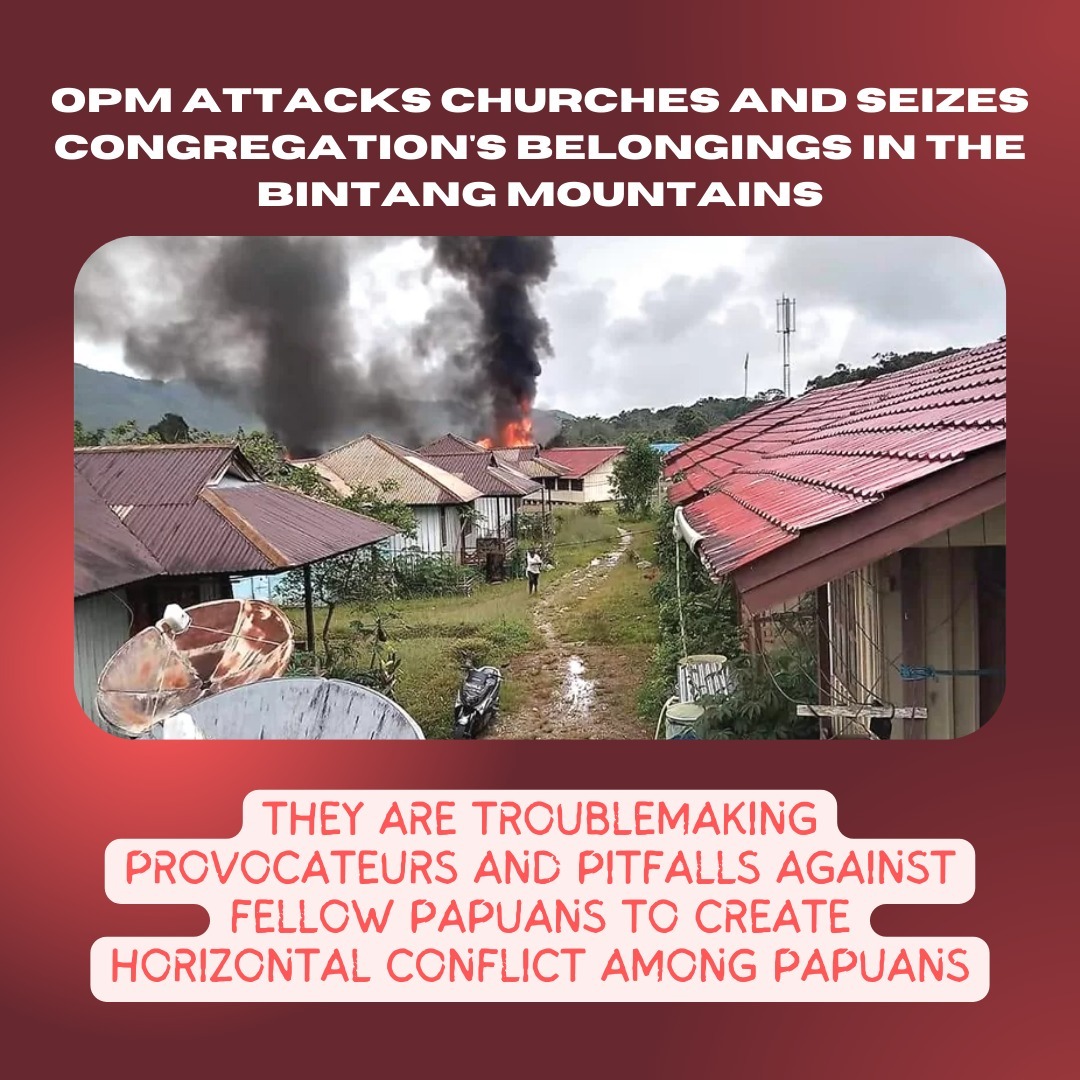 The OPM has done a serious violation of human rights. The actions of the OPM are starting to go too far. #OPMViolence #TPNPBOPMKilledCivillian #PapuaSeparatismAttackCivillian #WestPapuaisApartOfIndonesia