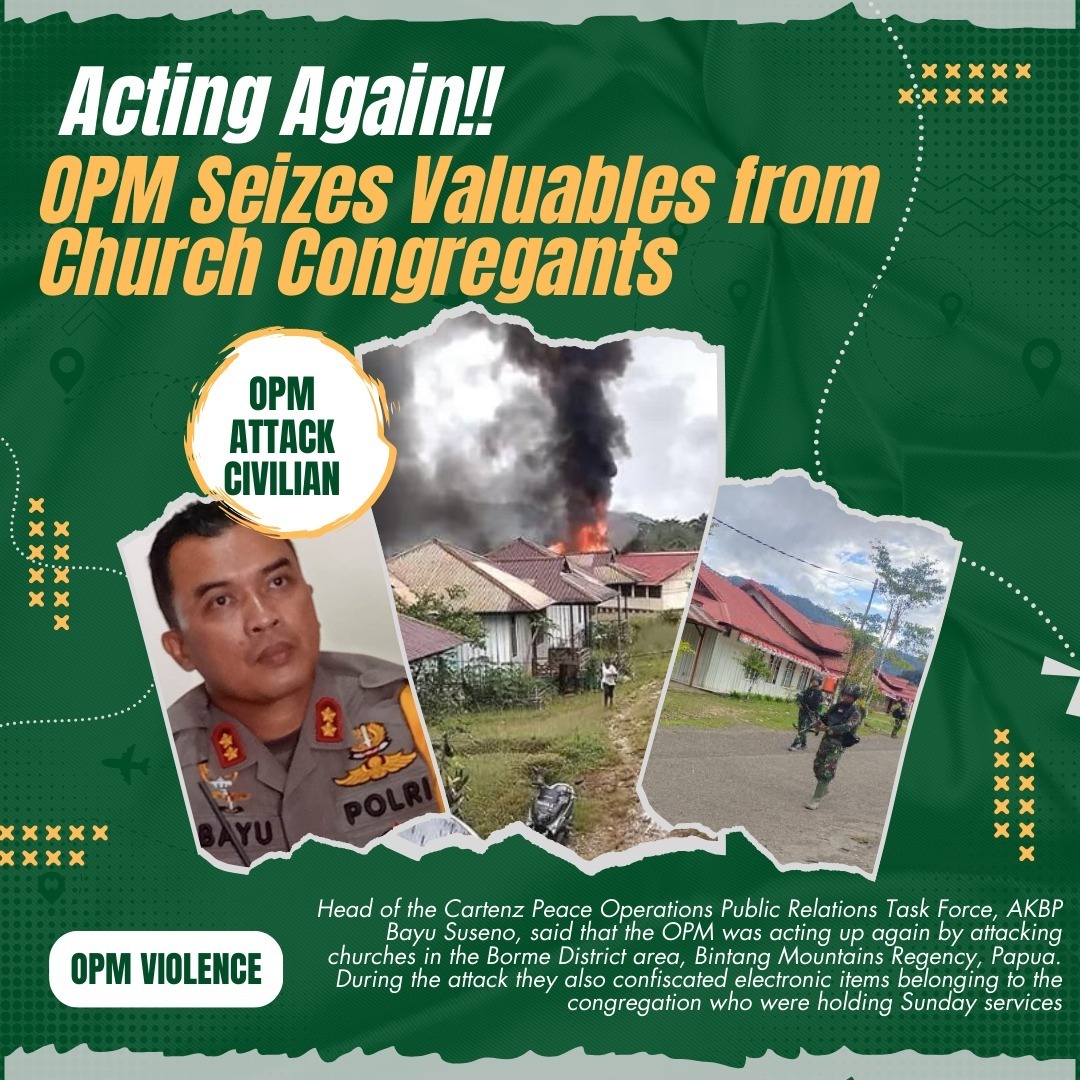 The OPM has done a serious violation of human rights. The actions of the OPM are starting to go too far. #OPMViolence #TPNPBOPMKilledCivillian #PapuaSeparatismAttackCivillian #WestPapuaisApartOfIndonesia