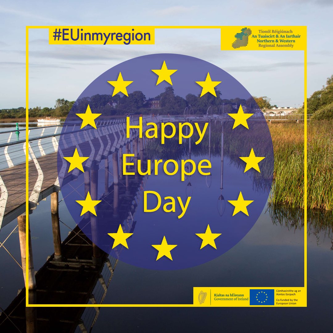 Happy Europe Day, a day that we celebrate our shared values of unity, solidarity and peace.

Together we are stronger.

#Europeday #EUinmyregion