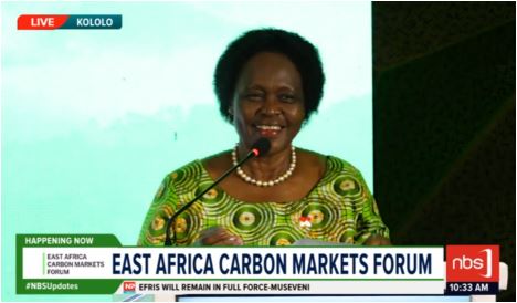 HAPPENING NOW: The East Africa Carbon Markets Forum. Watch live on the @afromobileug app @EAcarbonmarkets #NBSUpdates #EACMF24