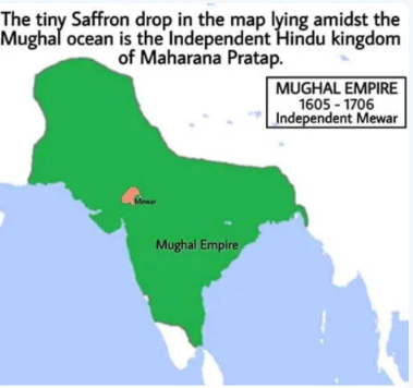 On this day in 1540,Rajput legend Maharana Pratap Singh was born.Between 1572 & 1597 Pratap defended & regained most of Mewar repelling numerous attacks by Akbar.He was one of a long line of Rajput warriors who prevented the islamisation of Bharat over 1,000 years. @satyanveshan