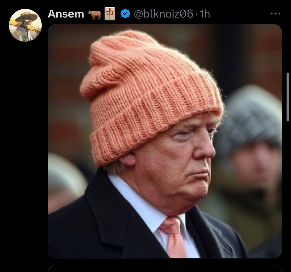 doswa14's tweet photo. Feels good to know that @blknoiz06 is also here with us. 

@trumpwifhat_sol https://t.co/gbOoXQgBG3